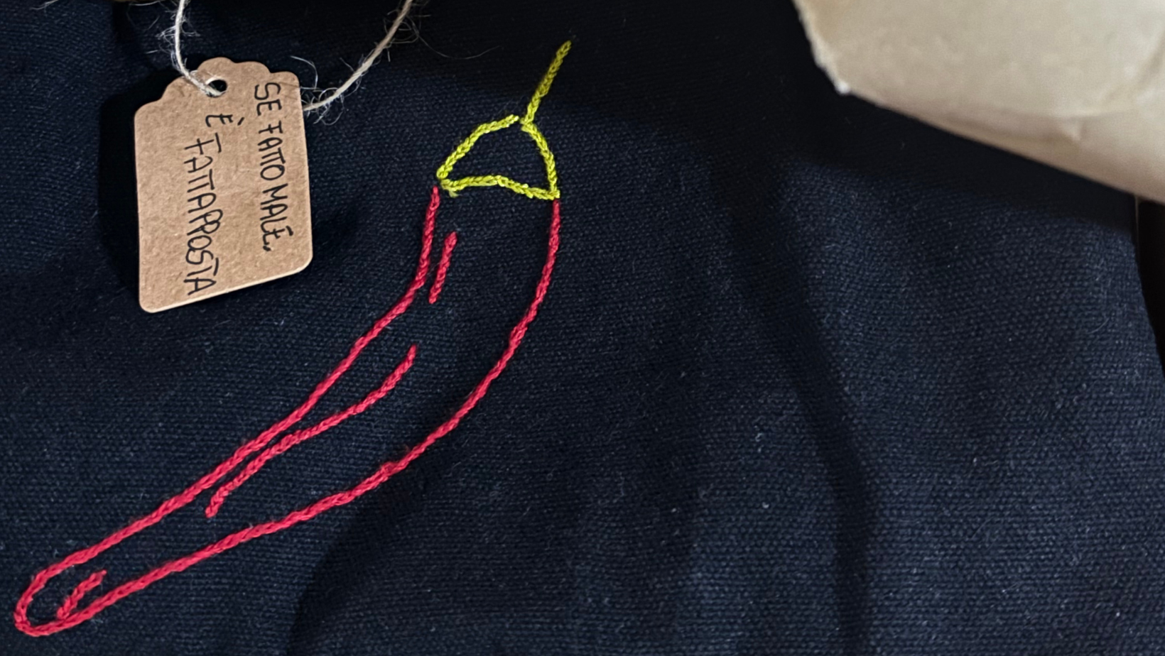 Il ricamo è il linguaggio naturale dello “slow fashion”