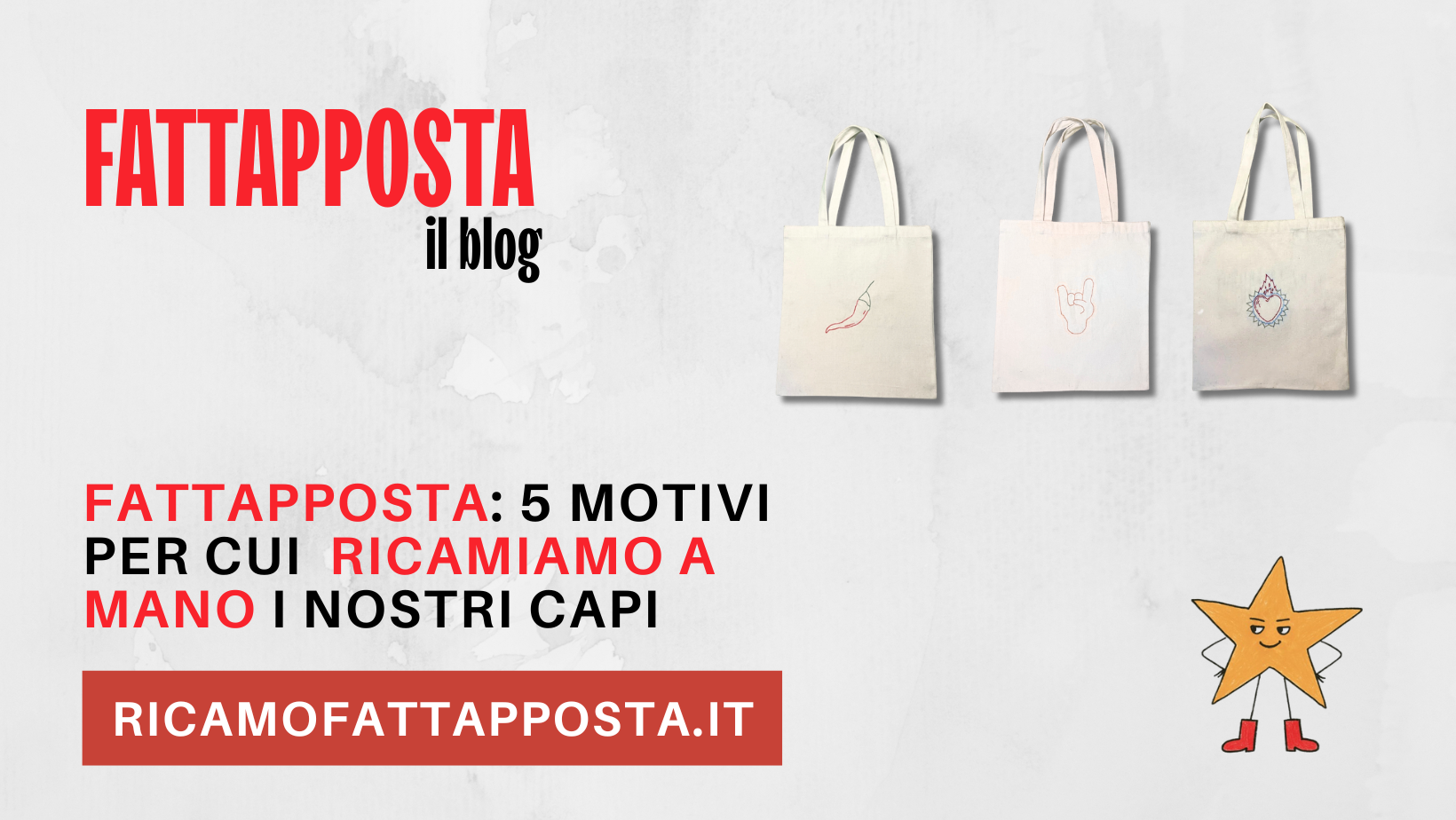 ricamo a mano fattapposta 