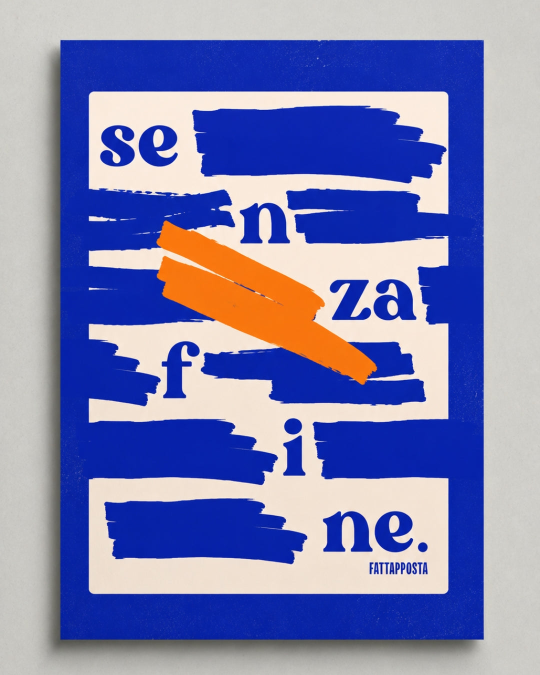 SENZA FINE – Grafica Fattapposta