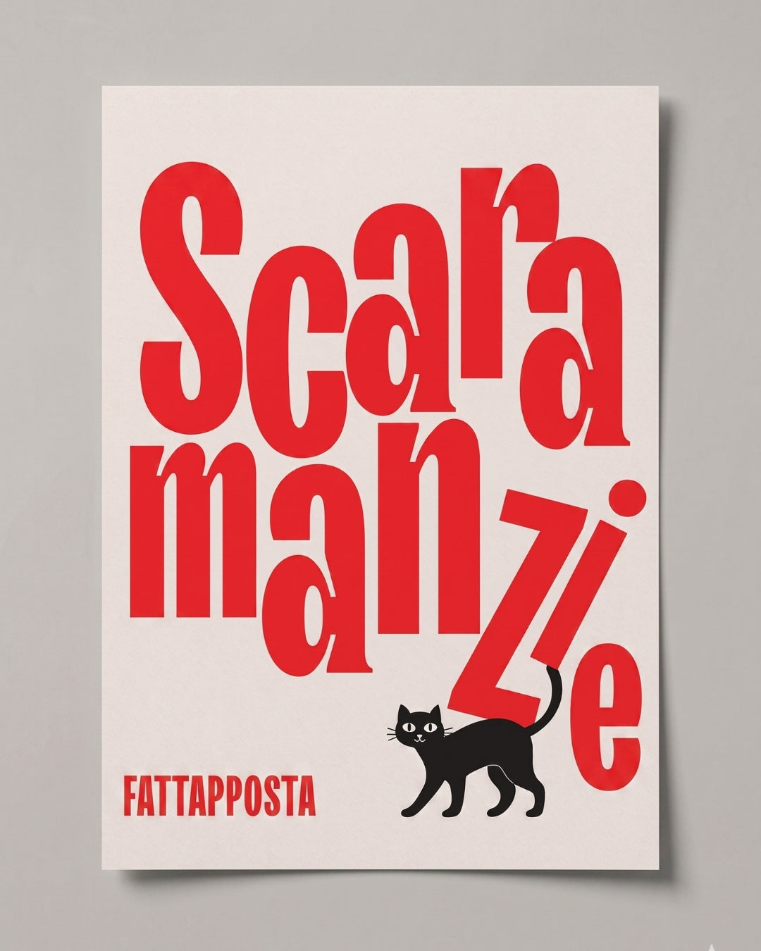 SCARAMANZIE – Grafica Fattapposta