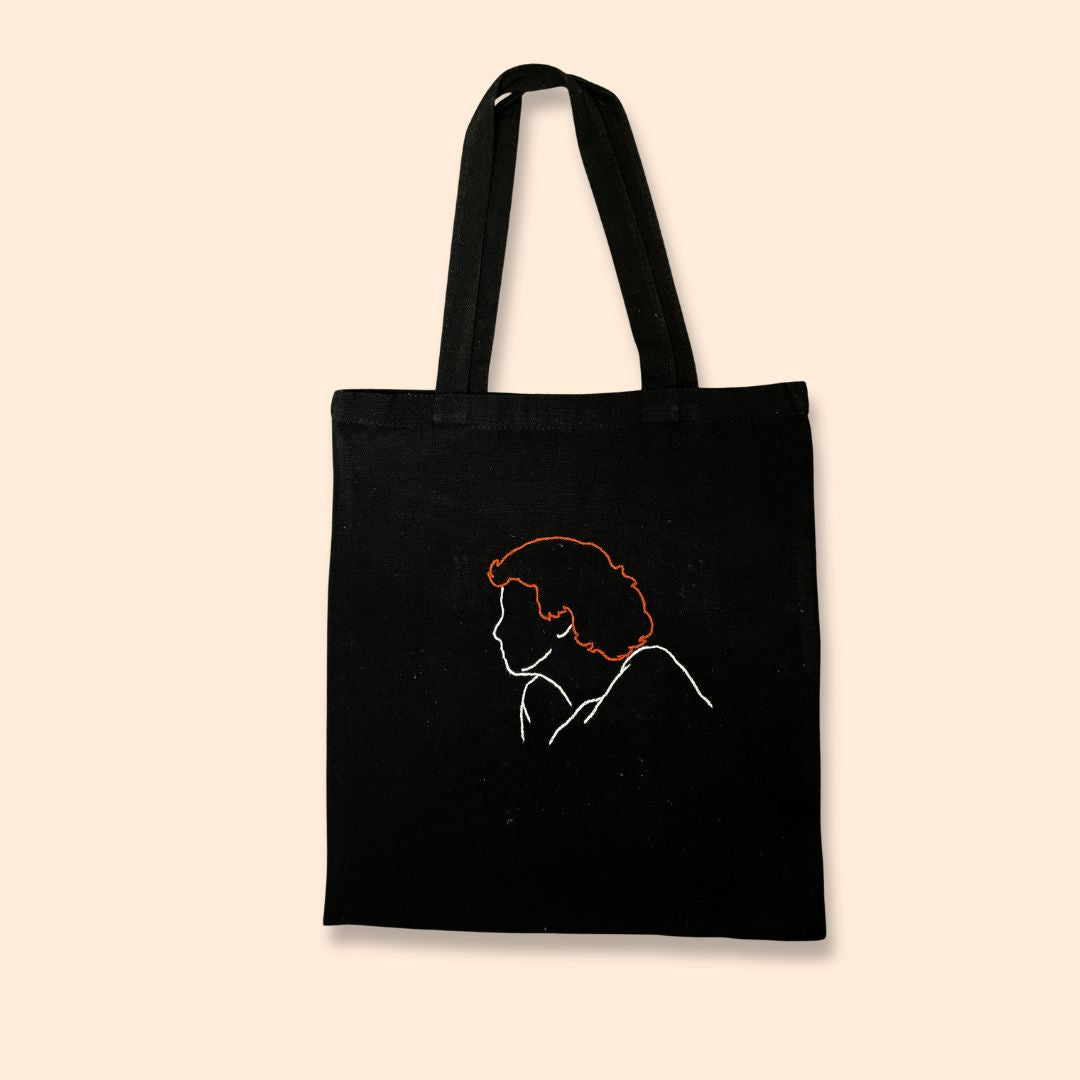 Tote Bag in Tela Ricamata a Mano – Ciao Ornella - Limited Edition