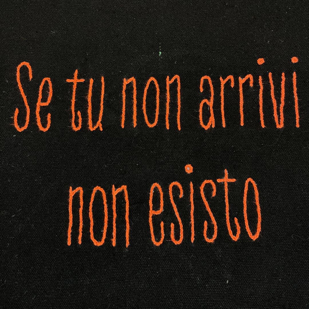 Tote Bag in Tela Ricamata a Mano – Ciao Ornella - Limited Edition