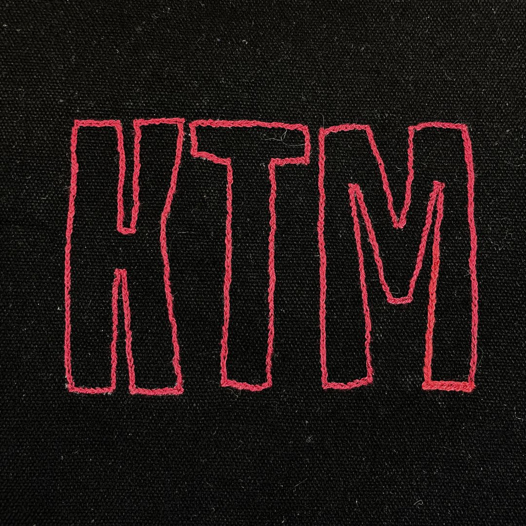 Tote Bag in Tela Ricamata a Mano – KTM & Peperoncino