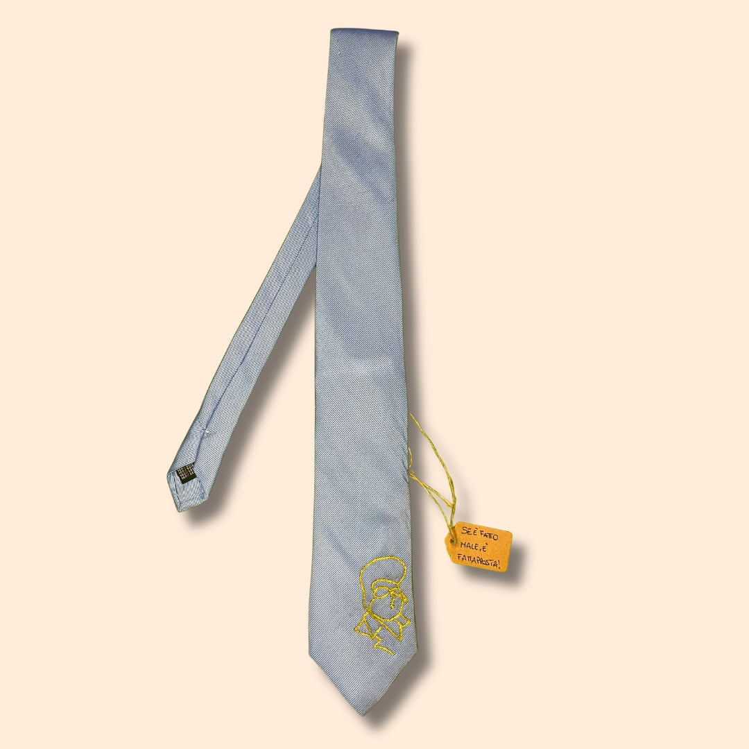 Cravatta ricamata a mano – Tony Pitony